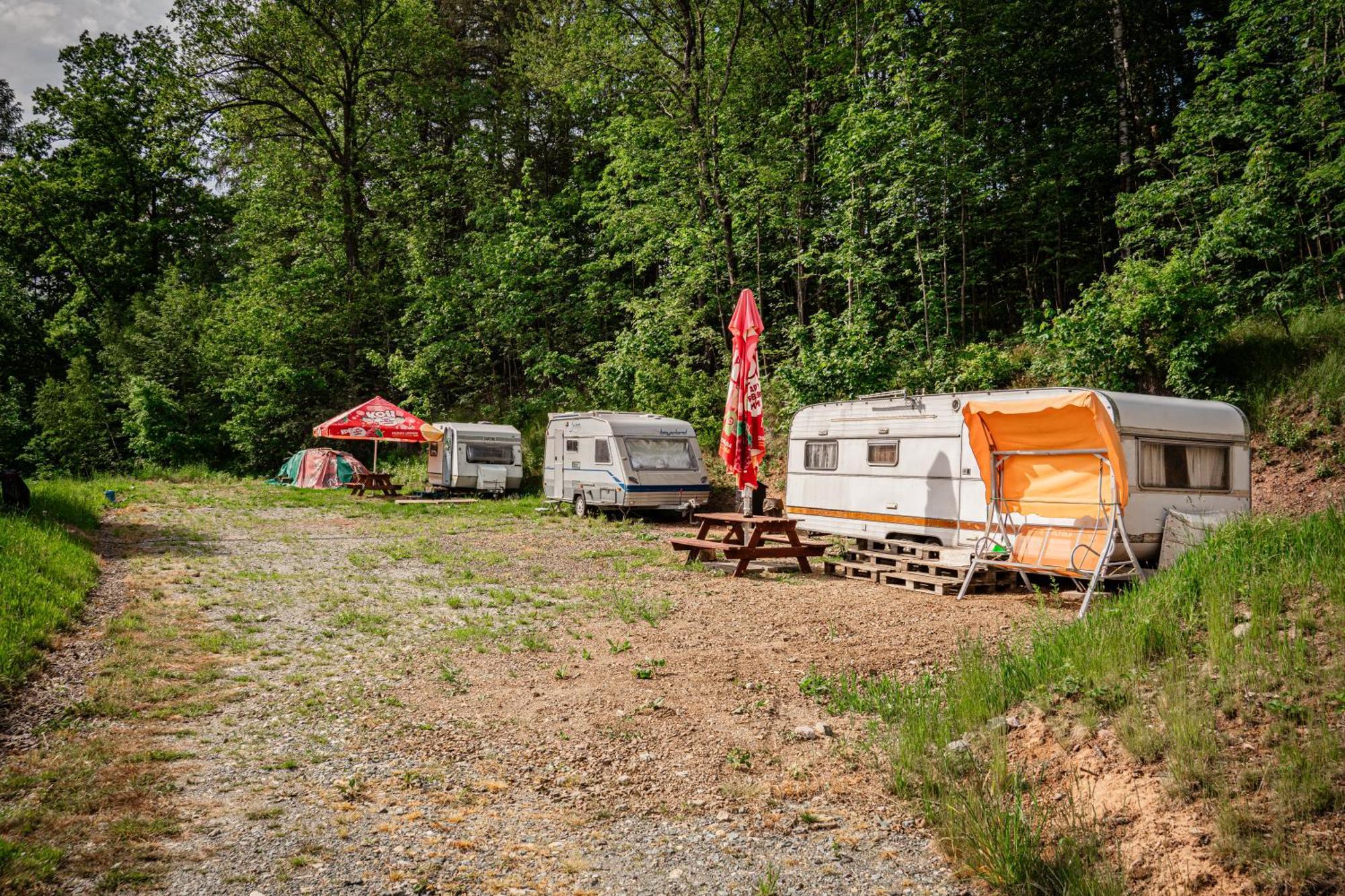 Karavan 3 V Arealu Koupaliste Bystre V Orlickych Horach Екстер'єр фото